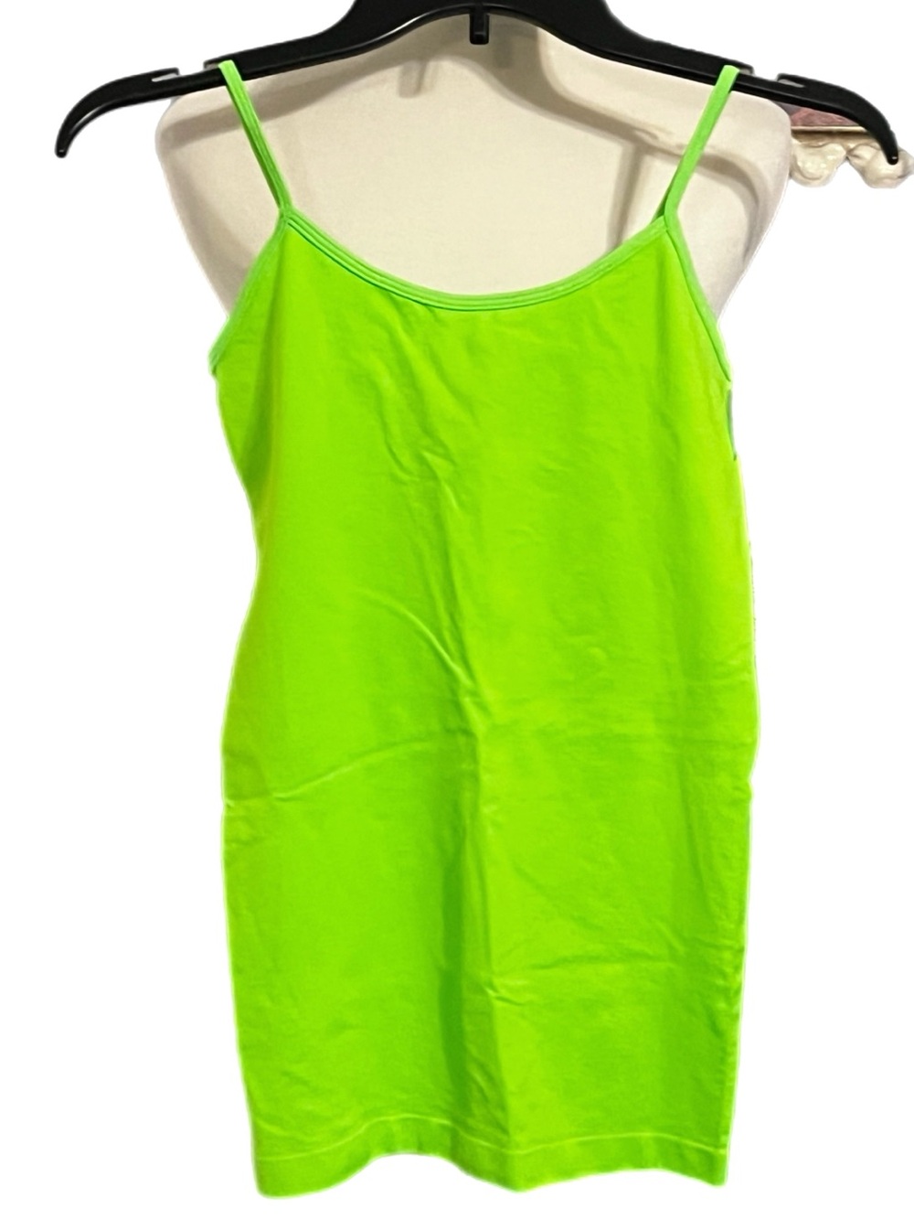NWT Anabel Collection Lime Green Spaghetti Strap Tank Top